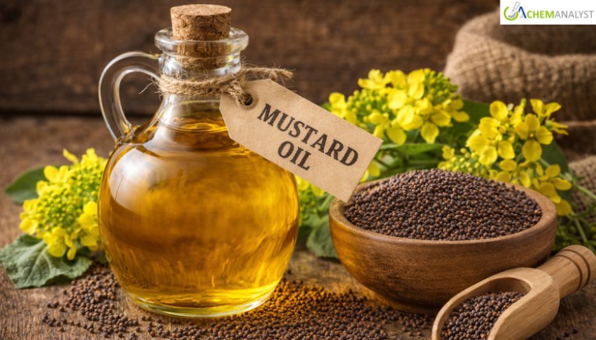 Mustard Oil Prices: Latest Market Trends, Demand Analysis, and Forecast Outlook 