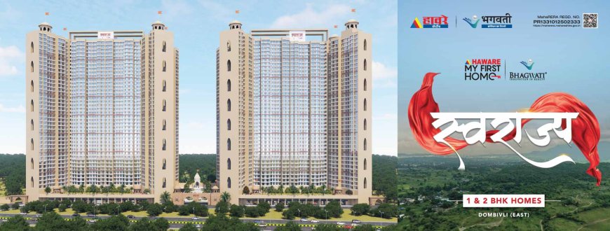 Haware Bhagwati Swaraj Dombivli – 1 & 2 BHK Flats