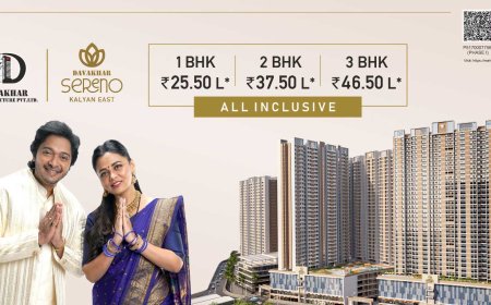 Davakhar Sereno Floor Plan | 1, 2 & 3 BHK Flats in Kalyan East