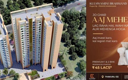 Kulswamini Brahmand Dombivli East – 1 & 2 BHK Flats for Sale