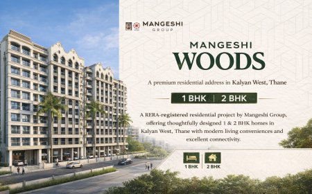 Mangeshi Woods Floor Plan – 1 & 2 BHK Flats in Kalyan West