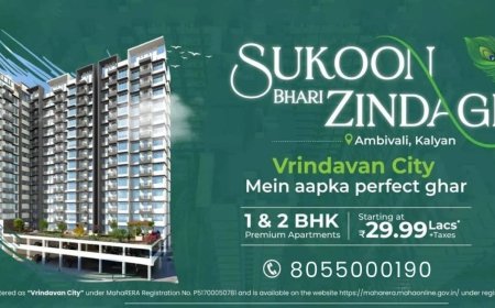 Vrindavan City Kalyan | 1 & 2 BHK Flats Price