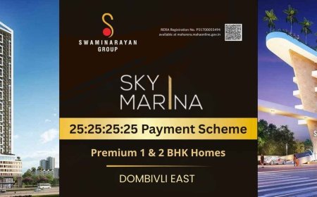 Sky Marina Dombivli | 1 & 2 BHK Flats in Dombivli East