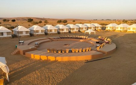 Experience Royal Comfort in the Desert: Swiss Tents, Jawai Luxury Resorts & Jaisalmer Camps