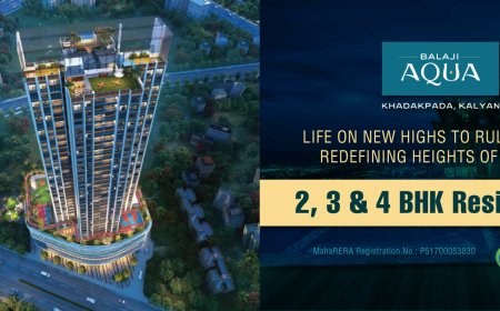 Balaji Aqua Kalyan West | Prime Location Luxury Flats