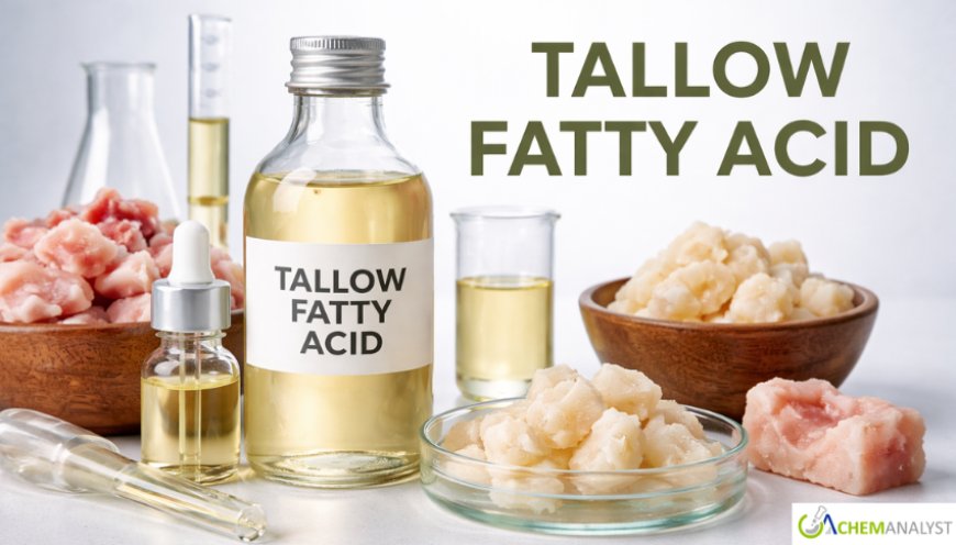Tallow Fatty Acid Prices: Latest Market Trends, Supply Dynamics, and 2026 Forecast