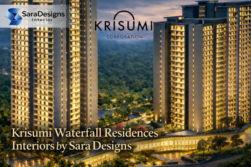 Luxury Home Interior Designers in Krisumi Waterfall Residences, Sector 36A Gurgaon