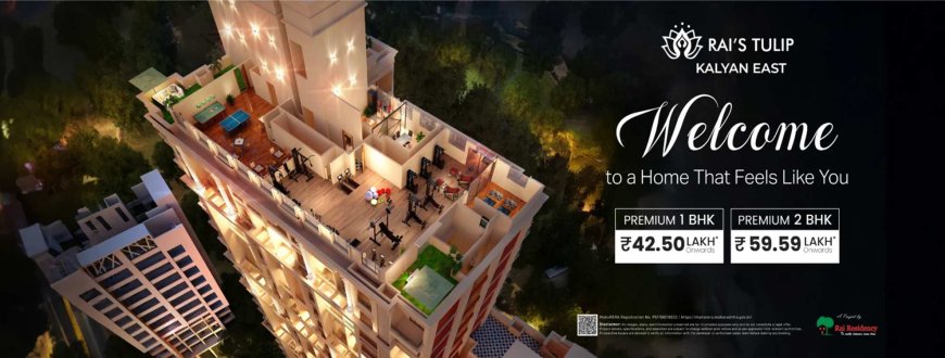 Rai Tulip Floor Plan – 1 & 2 BHK Flats in Kalyan East