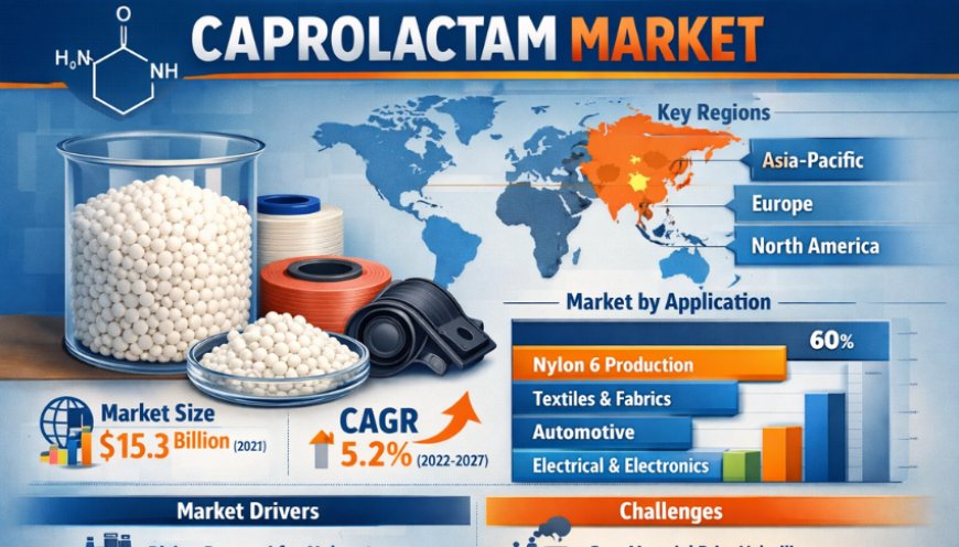 Caprolactam Market: Latest Trends, Size Analysis, and 2026–2036 Forecast