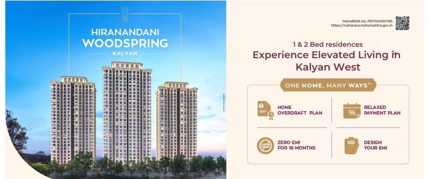Hiranandani Woodspring Kalyan West | Prime Location