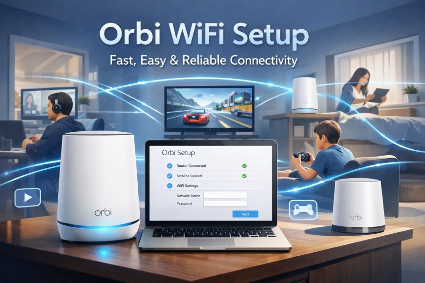 Orbi WiFi Setup: Simplify Your Home Network in Minutes