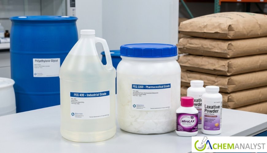 Polyethylene Glycol Market: Global Trends, Growth Analysis, and Forecast Outlook