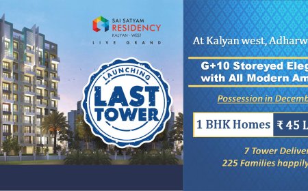 Sai Satyam Residency Kalyan | 1 BHK Flats in Kalyan West