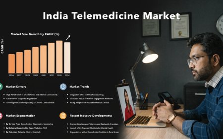 India Telemedicine Market Surge Fueled by Rural Healthcare Needs and Digital Infrastructure Growth