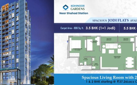 Kohinoor Gardens Shahad East | Premium Flats Near Shahad Station