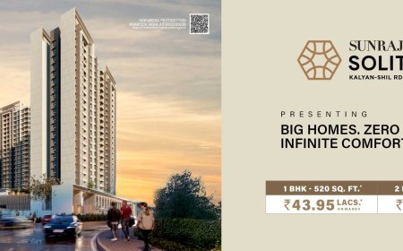 Sunraj Solitaire – Modern Living in Dombivli East with Strong Growth Potential