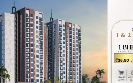 Sunrise Towers Shahad | 1 & 2 BHK Flats on Murbad Road