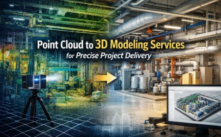 Point Cloud to 3D Modeling Services for Precise Project Delivery