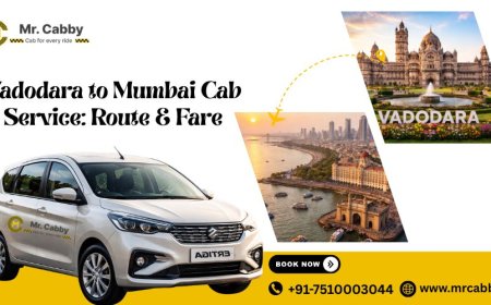 Vadodara to Mumbai Cab Service: Route & Fare