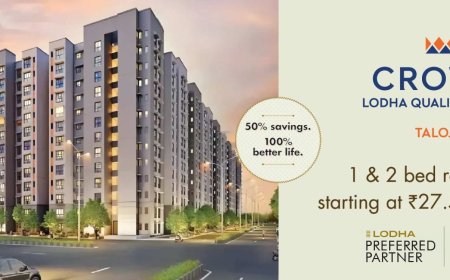 Lodha Crown Taloja | Affordable 1 & 2 BHK Flats in Navi Mumbai with Modern Amenities