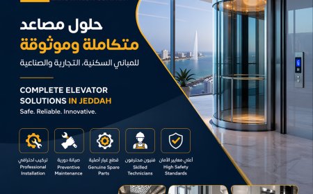 Complete Guide to Elevator Services in Jeddah | Installation, Maintenance & Spare Parts