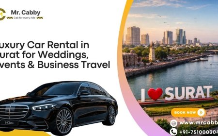 Luxury Car Rental in Surat for Weddings, Events & Business Travel