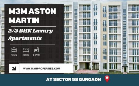 M3M Aston Martin Sector 58 - Exclusive Homes Near Key Locations Gurgaon