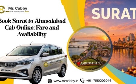 Book Surat to Ahmedabad Cab Online: Fare and Availability