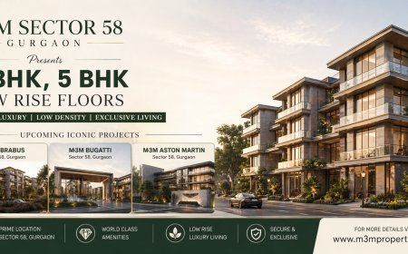 M3M Sector 58 Gurgaon - A Higher Quality Of Living.