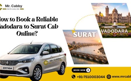 How to Book a Reliable Vadodara to Surat Cab Online?