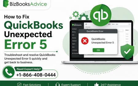 How to Fix QuickBooks Unexpected Error 5 and Restore Smooth Performance