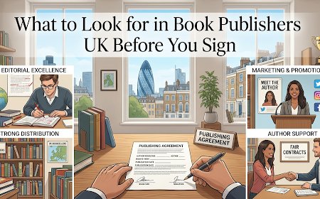 What to Look for in Book Publishers UK Before You Sign