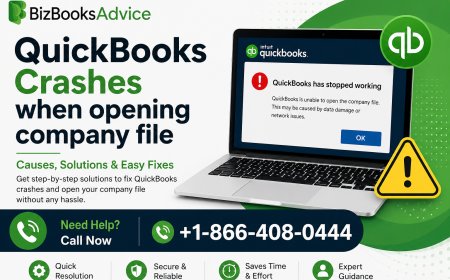 QuickBooks Crashes When Opening Company File: Causes & Fix Guide