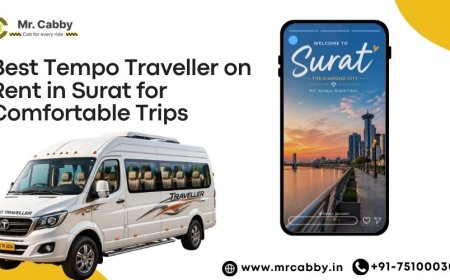 Best Tempo Traveller on Rent in Surat for Comfortable Trips