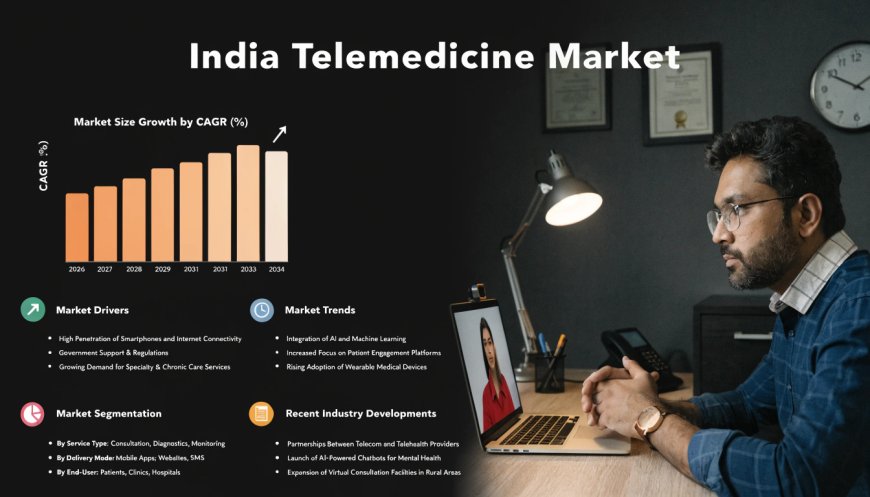 India Telemedicine Market Surge Fueled by Rural Healthcare Needs and Digital Infrastructure Growth