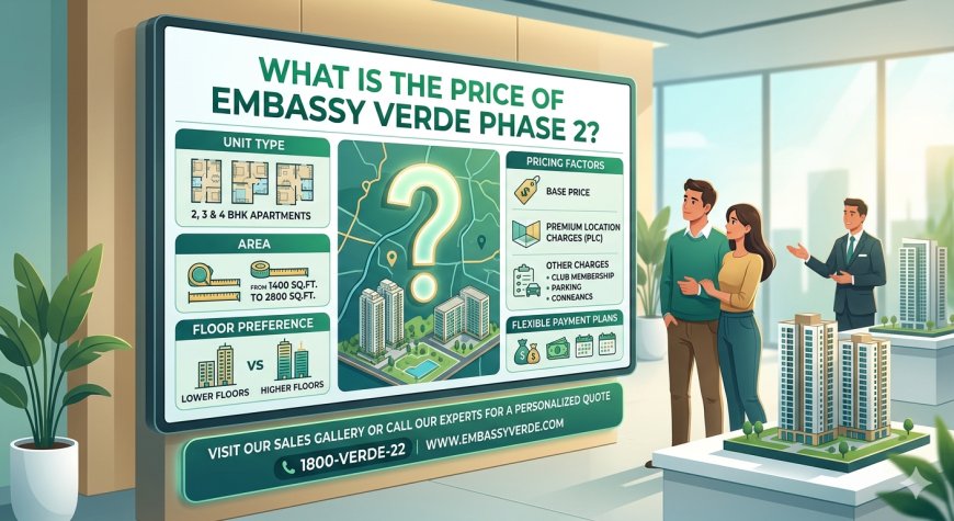 What is the Price of Embassy Verde Phase 2?