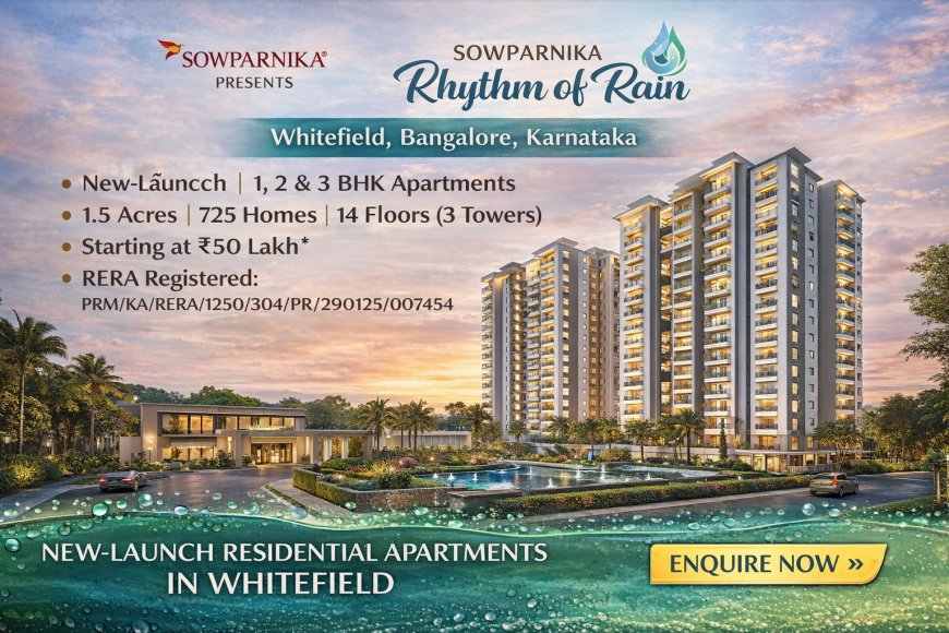 Sowparnika Projects New Launch Apartments in Whitefield Bangalore