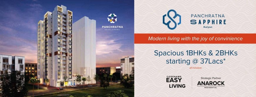 Panchratna Sapphire Kalyan East | Prime Location Flats