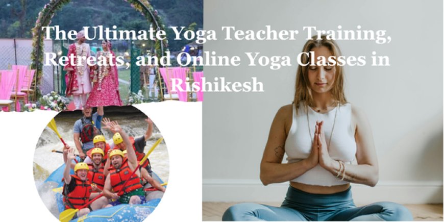 The Ultimate Yoga Teacher Training, Retreats, and Online Yoga Classes in Rishikesh