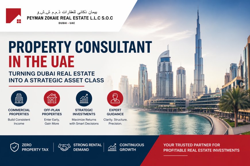 Property Consultant in the UAE – Turning Dubai Real Estate into a Strategic Asset Class