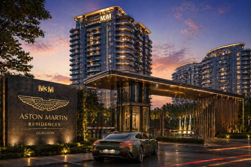 M3M Aston Martin Residences: Where Luxury Meets Lifestyle