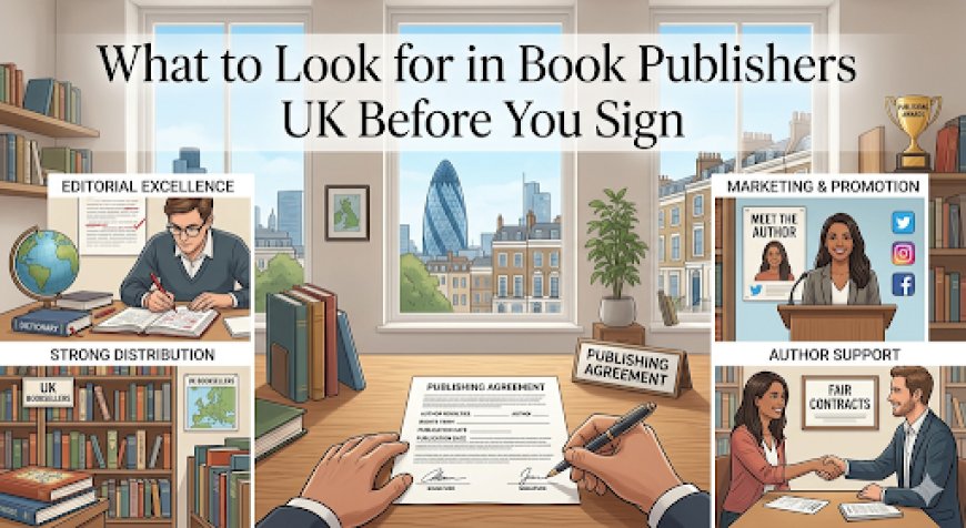 What to Look for in Book Publishers UK Before You Sign
