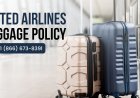 3. United Airlines Baggage Guide: What You Can Pack and What Costs More
