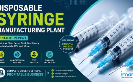 Cost of Setting Up a Disposable Syringe Manufacturing Plant 2026: Demand Analysis and ROI