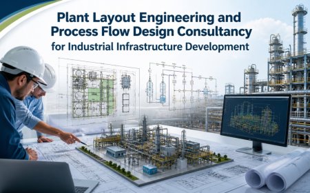 Plant Layout Engineering and Process Flow Design Consultancy for Industrial Infrastructure Development