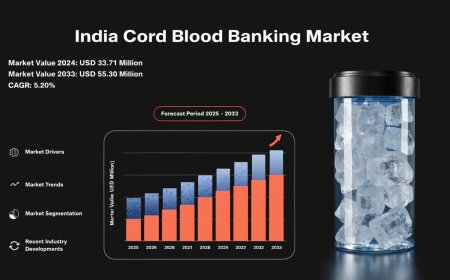India Cord Blood Banking Market Projected to Reach USD 55.30 Million by 2034: Industry Share, Trends & Growth