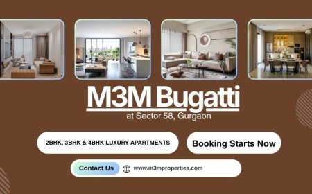 M3M Bugatti Sector 58 – Iconic Luxury Living with Global Elegance in Gurgaon