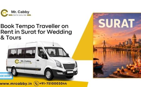 Book Tempo Traveller on Rent in Surat for Wedding & Tours