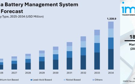 Australia Battery Management System Market 2026 | Worth USD 1,339.9 Million by 2034