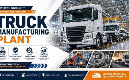 Truck Manufacturing Plant Setup 2026: Land, Equipment, Labor & Revenue Analysis